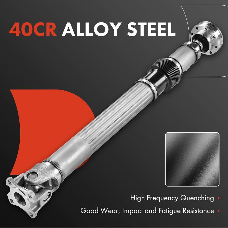Rear Driveshaft Prop Shaft Assembly for Jeep Wrangler 12-18 3.6L 09-11 3.8L