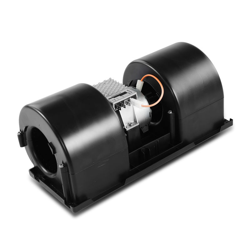HVAC Heater Blower Motor Assembly for Dual Wheel 12 V with 3 Speed Resistor