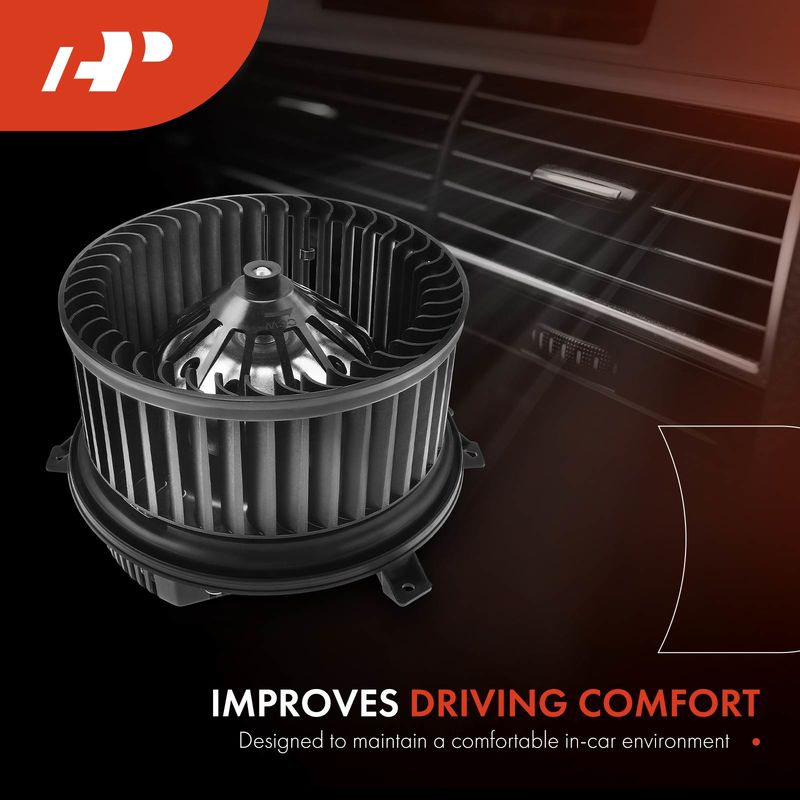 HVAC Heater Blower Motor with Fan Cage for Chevrolet Impala 14-19 Cadillac XTS