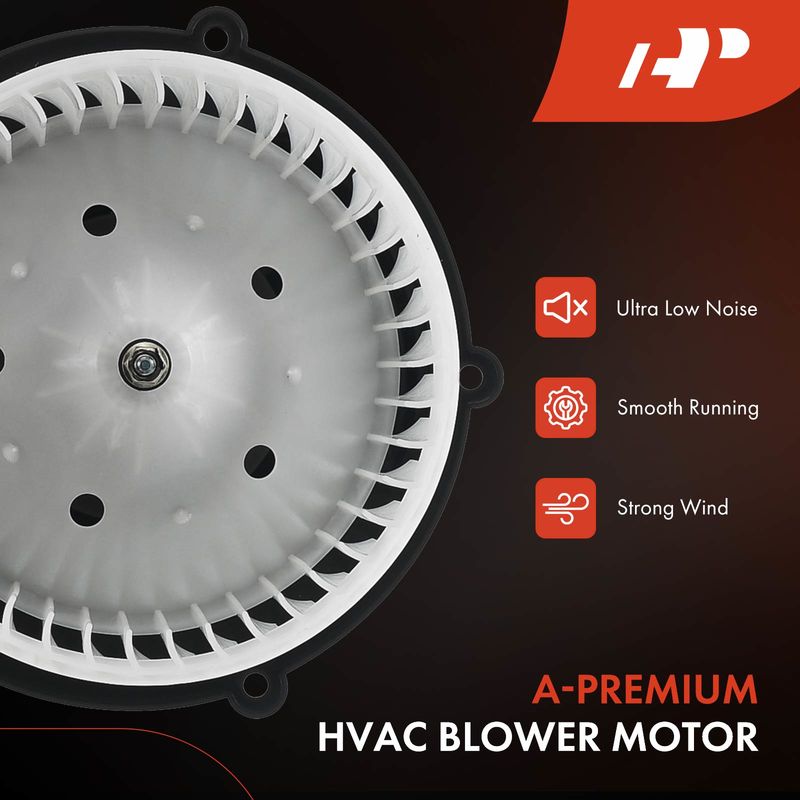 HVAC Heater Blower Motor with Fan Cage for Chevrolet Malibu 2004-2008