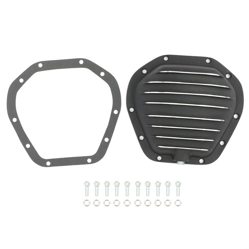Rear Differential Cover with Gasket & Drain Plug for Ford F-250 Dodge Chevrolet