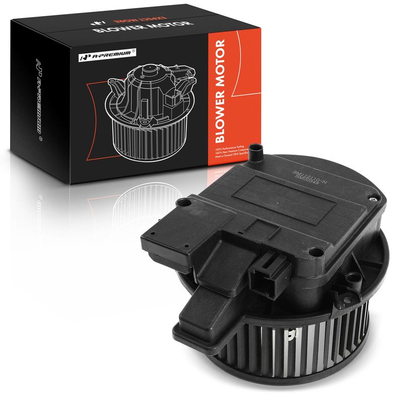 Front HVAC Blower Motor with Wheel for Audi A4 A6 Quattro Q5 Q7 S5