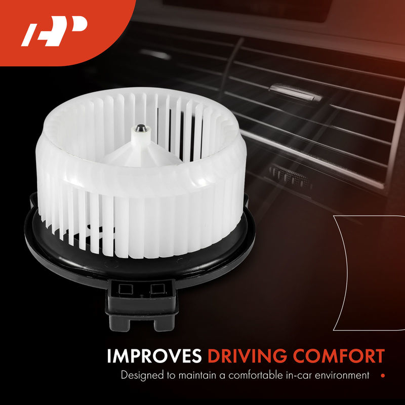 HVAC Heater Blower Motor with Fan Cage for Honda Fit 09-14 L4 1.5L