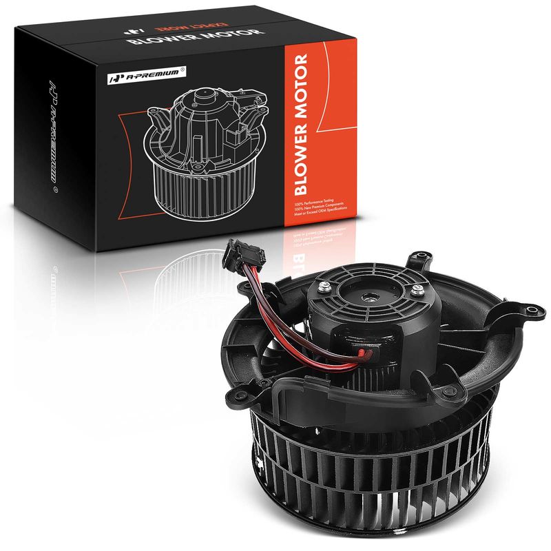 A/C Heater Blower Motor with Fan Cage for BMW 745i 745Li 02-05 750Li 760Li E66