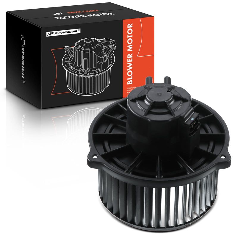 HVAC Heater Blower Motor with Fan Cage for Hyundai Genesis Coupe 10-13 Kia Rio