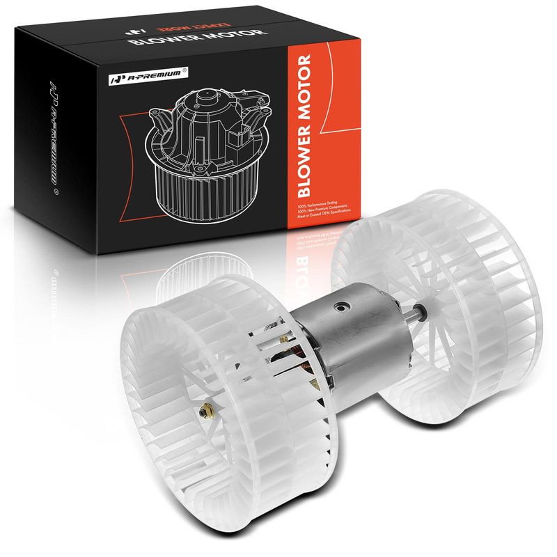 HVAC Heater Blower Motor with Fan Cage for BMW E34 E32 E31 525i 740i