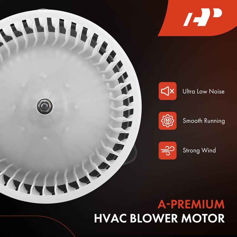HVAC Heater Blower Motor with Fan Cage for Kia Rio 2001-2005 L4 1.5L 1.6L