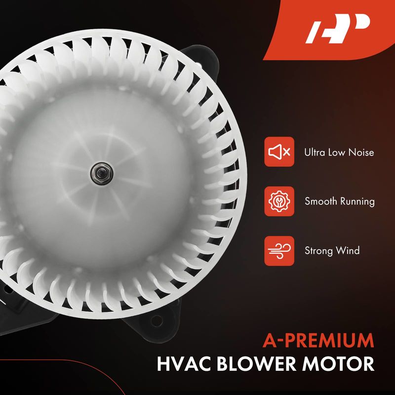 HVAC Heater Blower Motor with Fan Cage for Chrysler Sebring Dodge Stratus 01-06