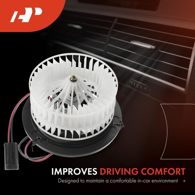 HVAC Heater Blower Motor with Fan Cage for Freightliner Classic 94-10 Volvo VN