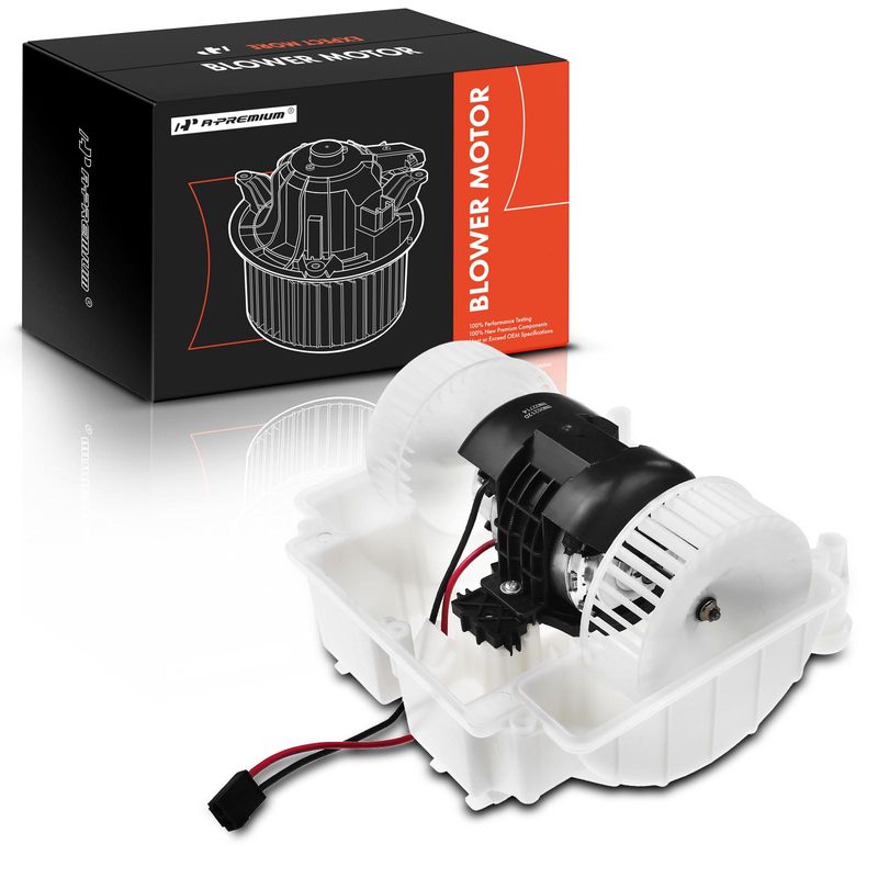 HVAC Heater Blower Motor with Fan Cage for Mercedes-Benz C216 CL600 S600 S65 AMG