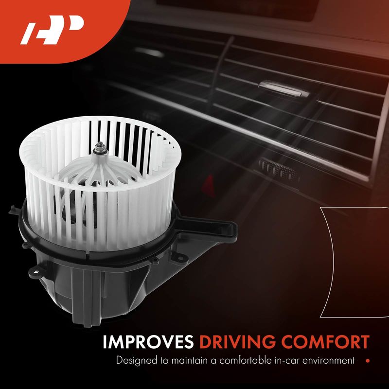 HVAC Heater Blower Motor with Fan Cage for Porsche 911 Boxster Cayman 2014-2016