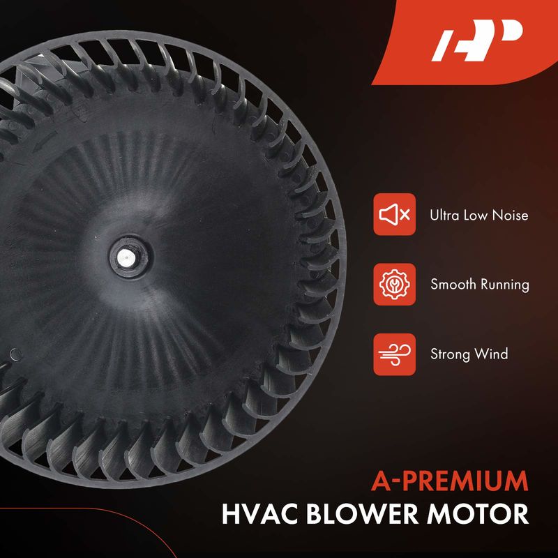 HVAC Heater Blower Motor with Fan Cage for Saab 9-5 1999-2009 2.3L 3.0L