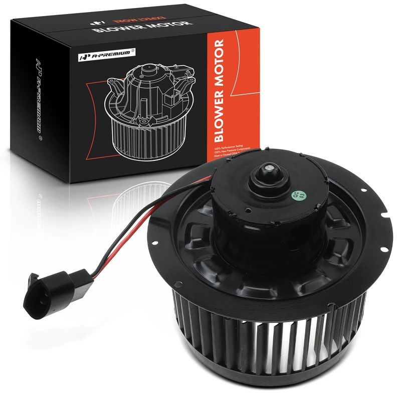 Rear HVAC Heater Blower Motor with Fan Cage for Ford Explorer 06-10 Mountaineer