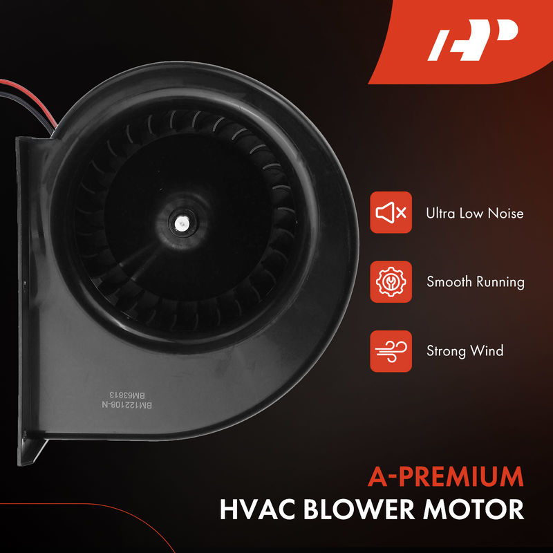 Rear HVAC Heater Blower Motor with Fan Cage for Mercedes-Benz Sprinter 2010-2018