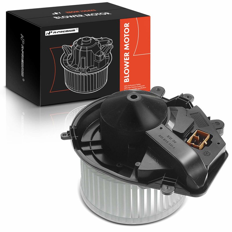 A/C Heater Blower Motor with Fan Cage for Volkswagen Passat Audi A4 Quattro