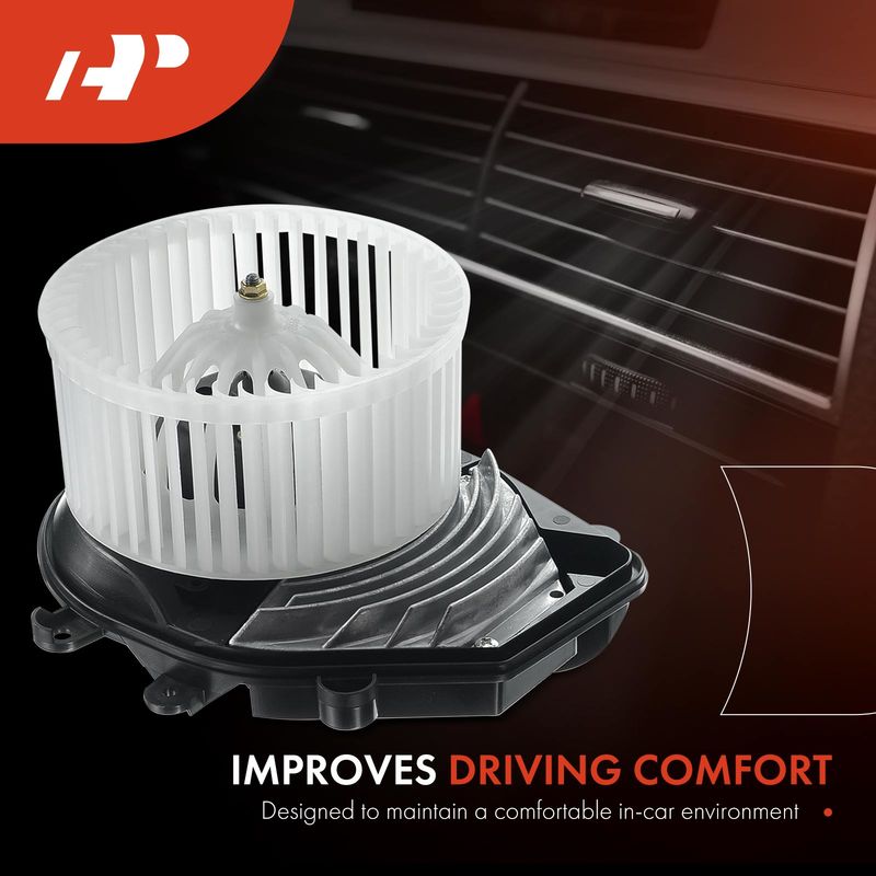A/C Heater Blower Motor with Fan Cage for Volkswagen Passat Audi A4 Quattro