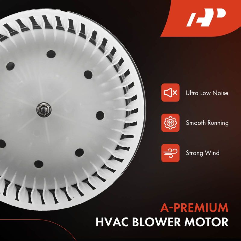 HVAC Heater Blower Motor with Fan Cage for Ford Thunderbird 02-05 Lincoln LS