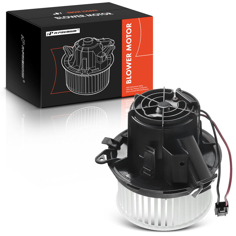AC Heater Blower Motor with Wheel for Mercedes-Benz C-Class 2012-2015 E-Class
