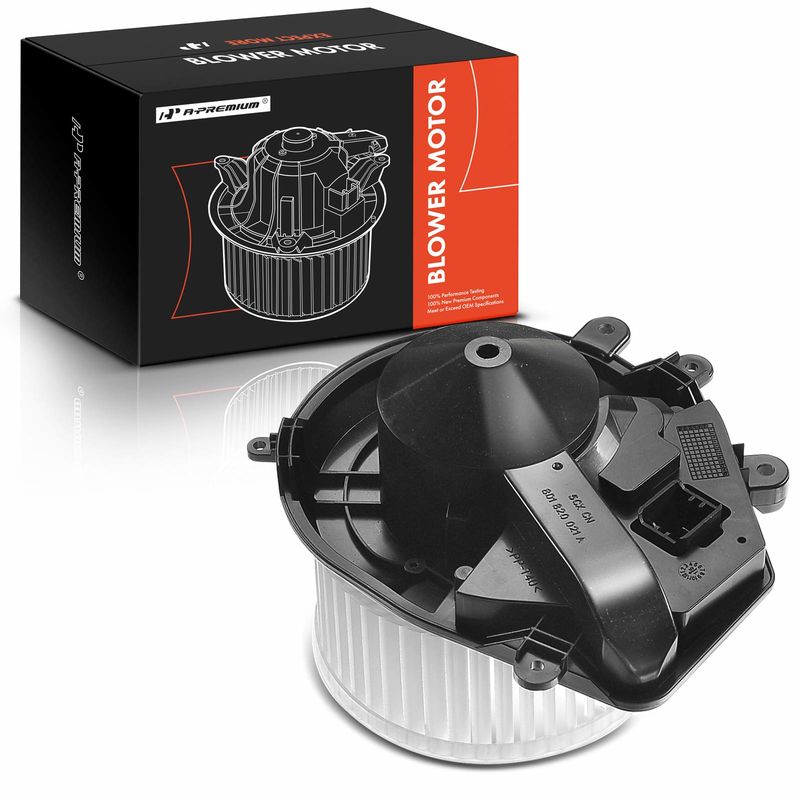 A/C Heater Blower Motor with Fan Cage for Volkswagen Passat 1998-2005 Audi A4