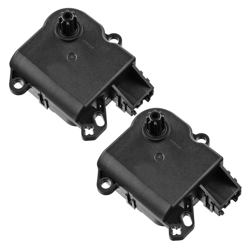 2x Main HVAC Blend Door Actuator for Ford Flex 2009-2010