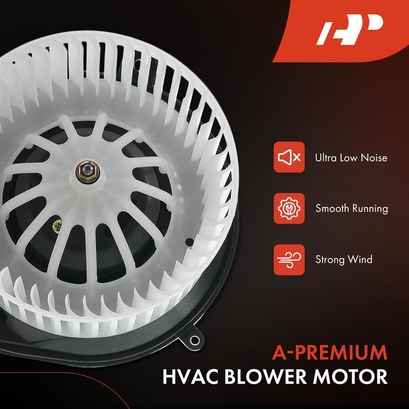 A/C Heater Blower Motor with Fan Cage for Volkswagen Passat 1998-2005 Audi A4