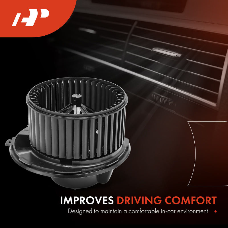 Blower Motor with Wheel for Volkswagen Jetta Passat Tiguan w/o ATC Manual Control