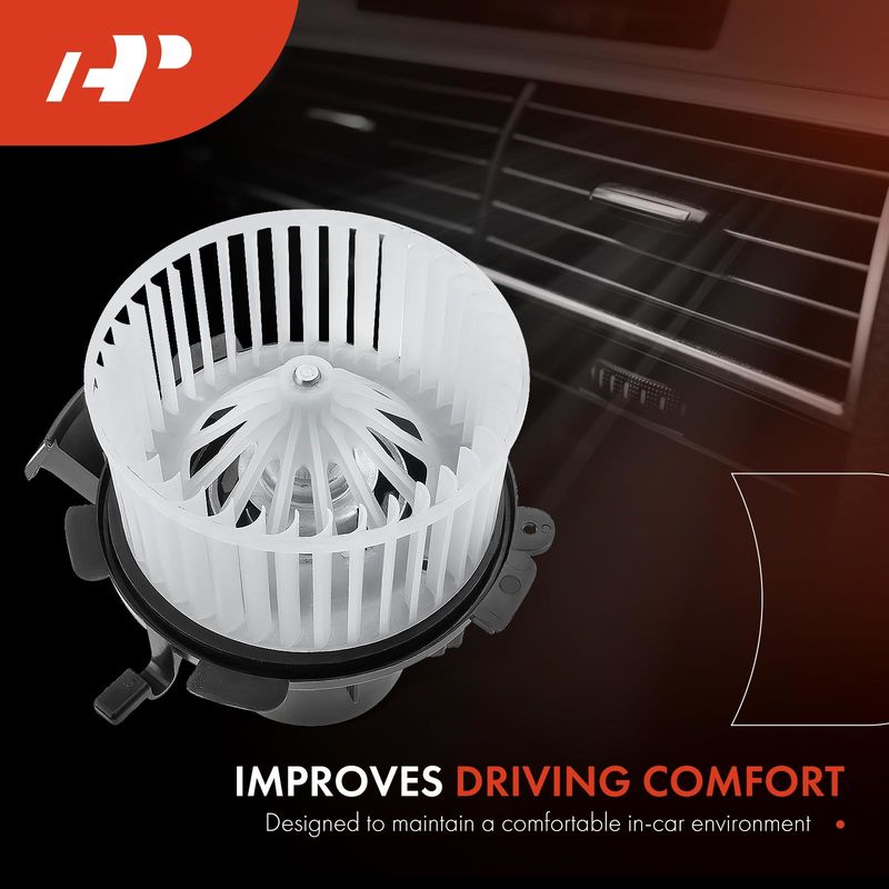 HVAC Heater Blower Motor with Fan Cage for Smart Fortwo 2008-2017