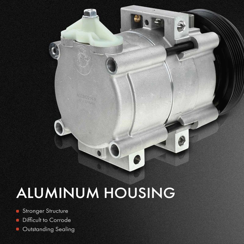 AC Compressor with Clutch for Ford Contour 95-00 Escape 01-07 Mazda Tribute