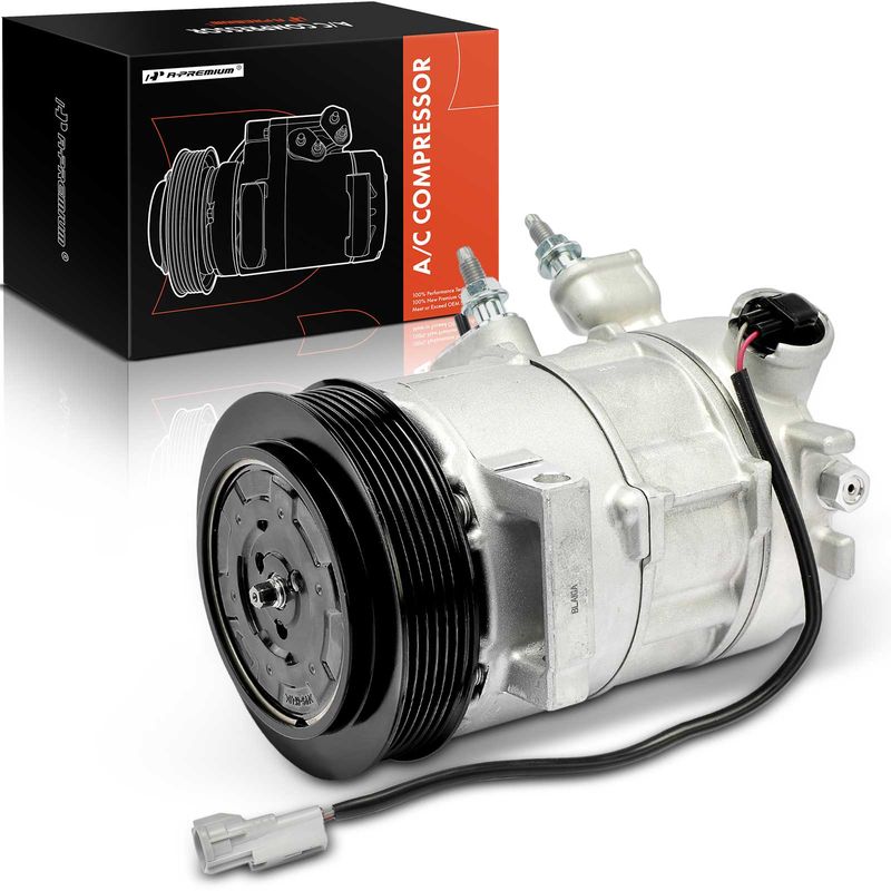 AC Compressor with Clutch & Pulley for Dodge Caliber 09-12 Jeep Compass Patriot