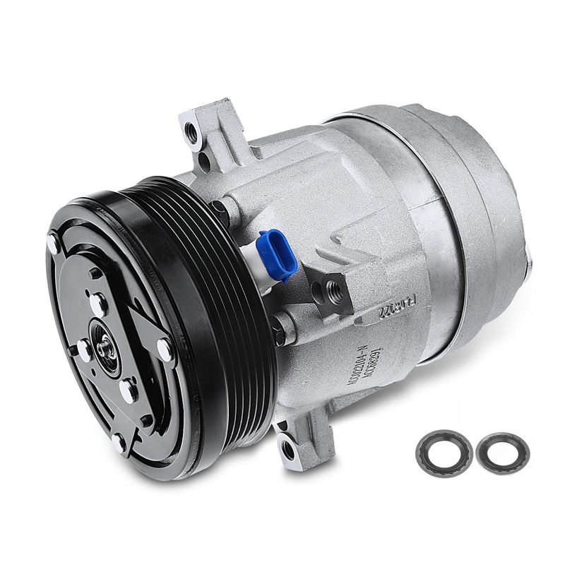AC Compressor with Clutch & Pulley for Chevrolet S10 GMC Sonoma 1998-2003 2.2L