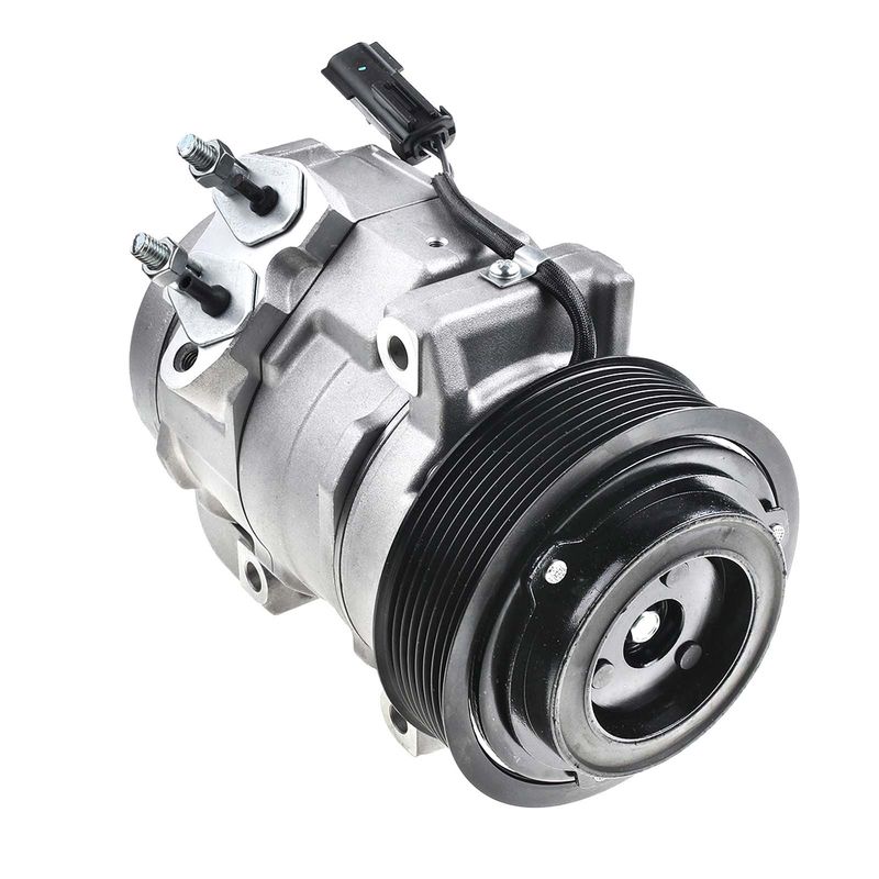 AC Compressor with Clutch & Pulley for Dodge Ram 2500 3500 2010 Ram 2500 3500