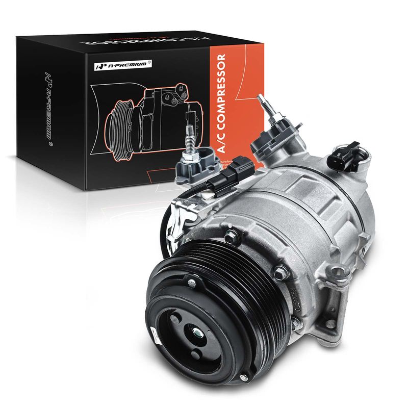 AC Compressor with Clutch & Pulley for Ford Explorer Flex Lincoln MKT MKS MKZ