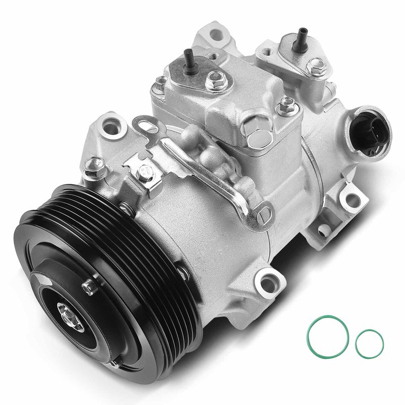 AC Compressor with Clutch & Pulley for Toyota Corolla 09-10 Matrix Scion xD 1.8L