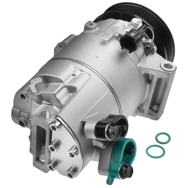 AC Compressor with Clutch & Pulley for Nissan Versa 2007-2010 L4 1.8L PAG 46