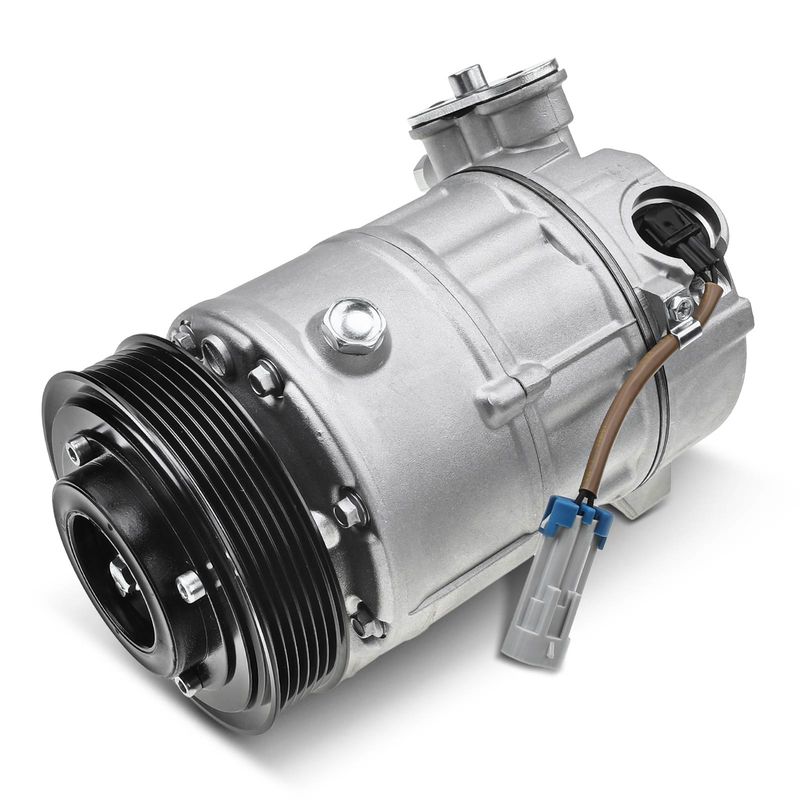 AC Compressor with Clutch & Pulley for Buick Allure LaCrosse Cadillac SRX Saab