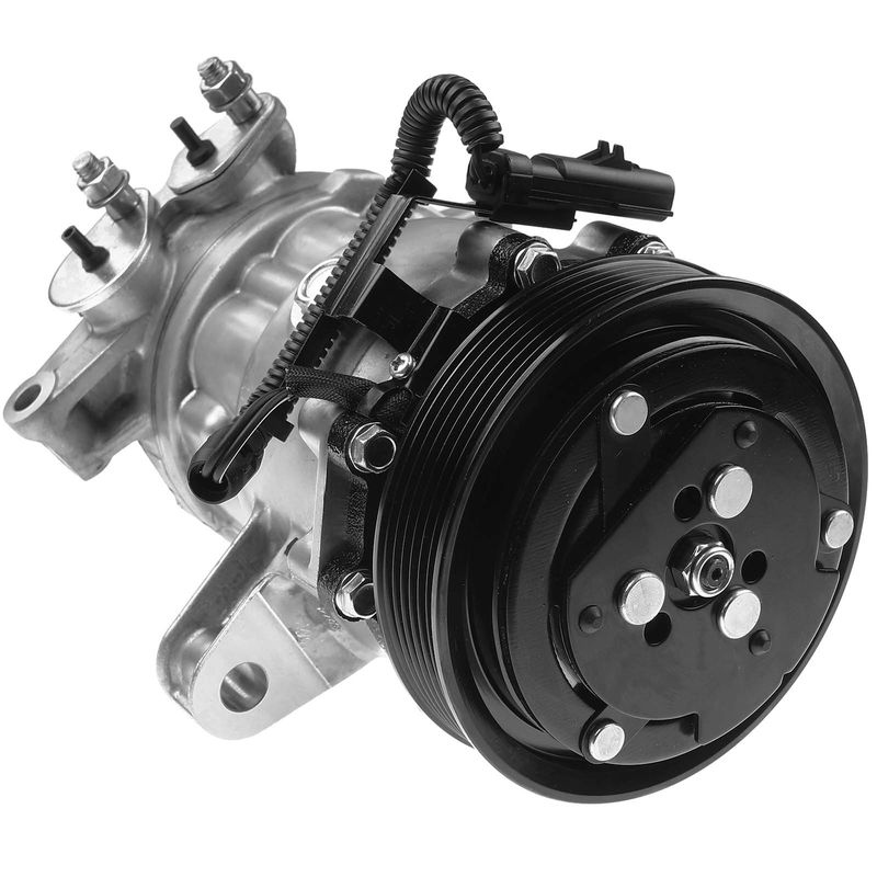AC Compressor with Clutch & Pulley for Jeep Liberty 2002-2005 3.7L