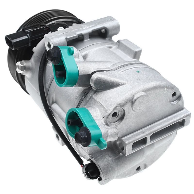 AC Compressor with Clutch & Pulley for Kia Forte Soul Hyundai Elantra GT Coupe