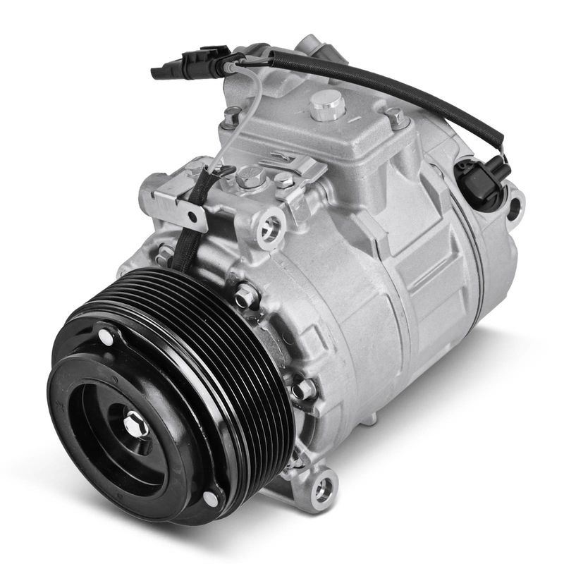 AC Compressor with Clutch & Pulley for BMW 528i 2011 F10 L6 3.0L V8 4.4L