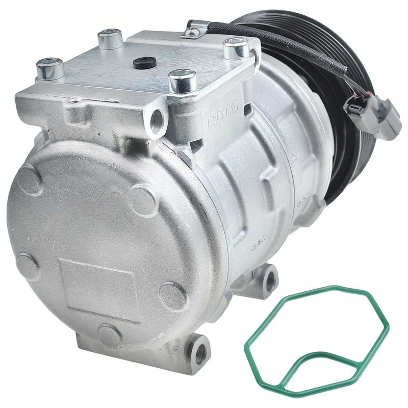 AC Compressor with Clutch & Pulley for Land Rover Discovery Range Rover V8 4.0L