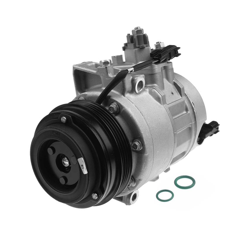 AC Compressor with Clutch & Pulley for Ford Fusion 13-20 Edge Lincoln MKZ R-134A