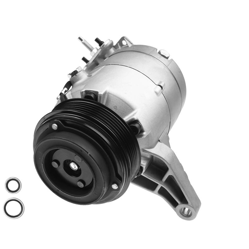 AC Compressor with Clutch & Pulley for Chevrolet Malibu Pontiac G6 Saturn Aura