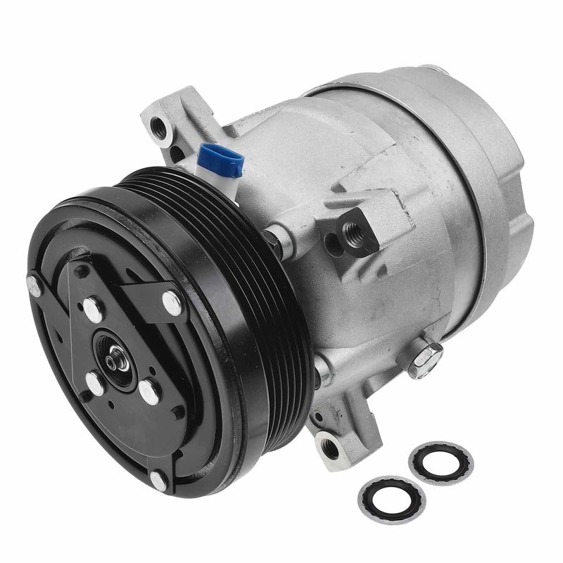 AC Compressor with Clutch & Pulley for Chevrolet S10 GMC Sonoma 1992 1993 2.5L
