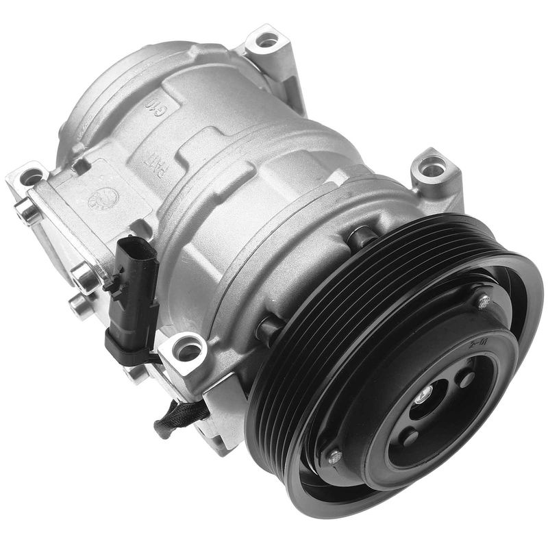 AC Compressor with Clutch & Pulley for Dodge Caravan 1996-2000 Plymouth 2.4L