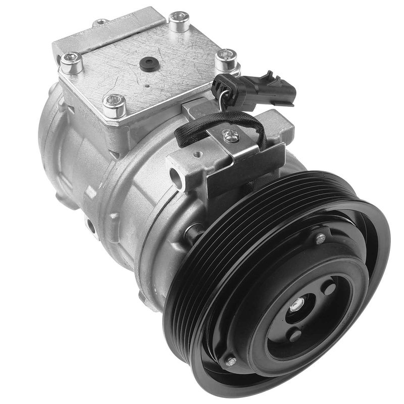 AC Compressor with Clutch & Pulley for Dodge Caravan 1996-2000 Plymouth 2.4L