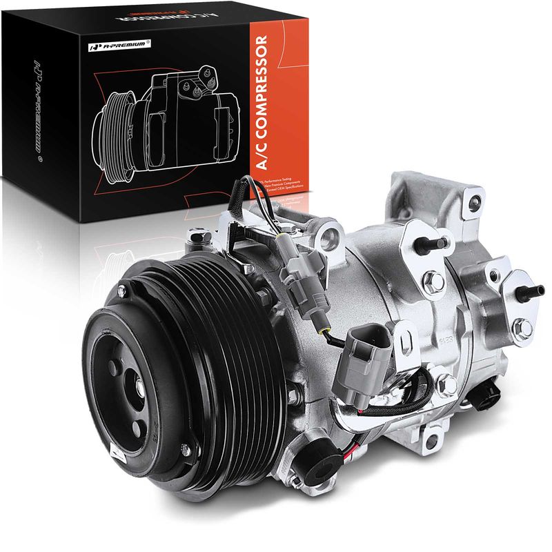 AC Compressor with Clutch & Pulley for Toyota Avalon 2005 2006 3.5L Sedan