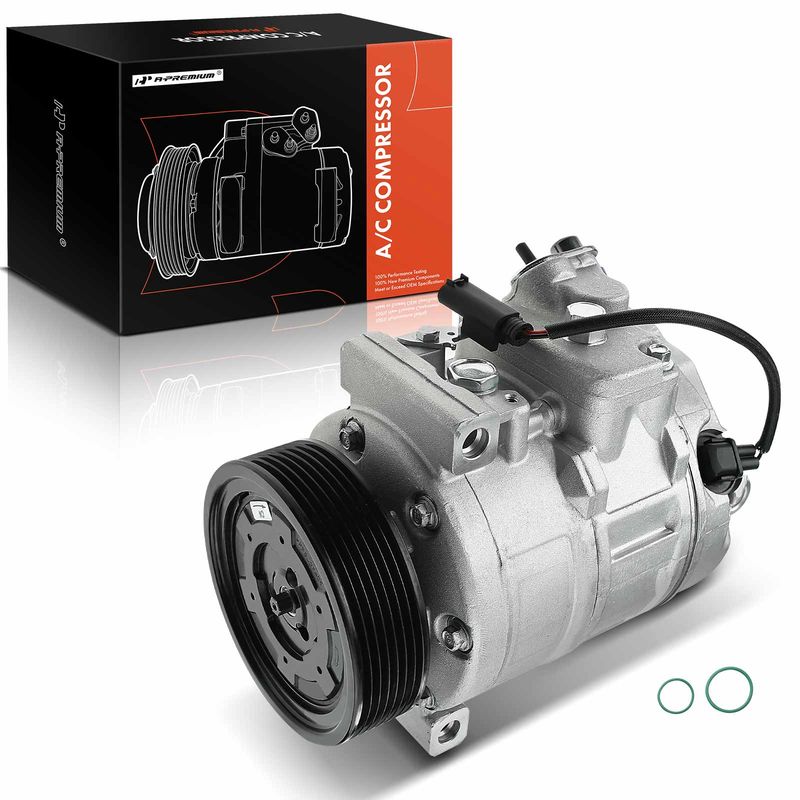 AC Compressor with Clutch & Pulley for BMW E82 E89 E90 135i 335i X1 Z4 3.0L