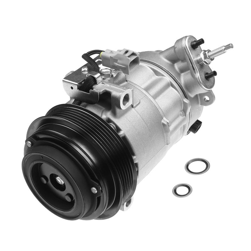 AC Compressor with Clutch & Pulley for Dodge Dart 2013-2016 2.0 2.4L
