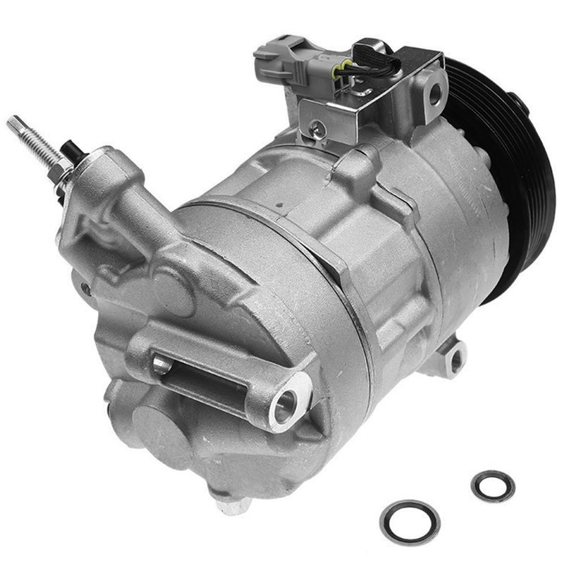 AC Compressor with Clutch & Pulley for Dodge Dart 2013-2016 2.0 2.4L