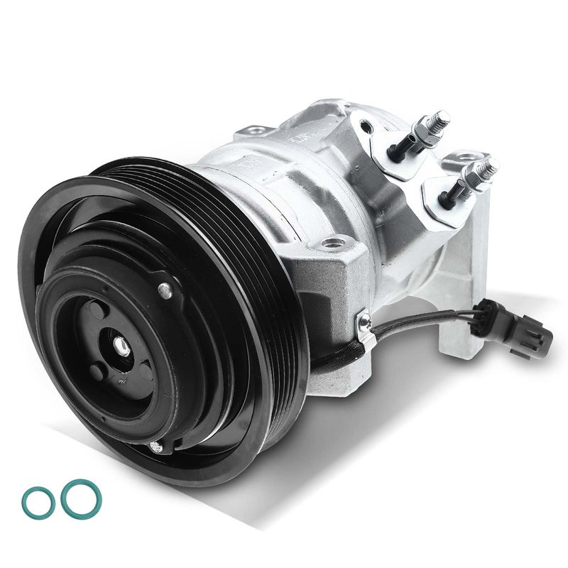 AC Compressor with Clutch & Pulley for Jeep Wrangler 2003-2006 2.4L