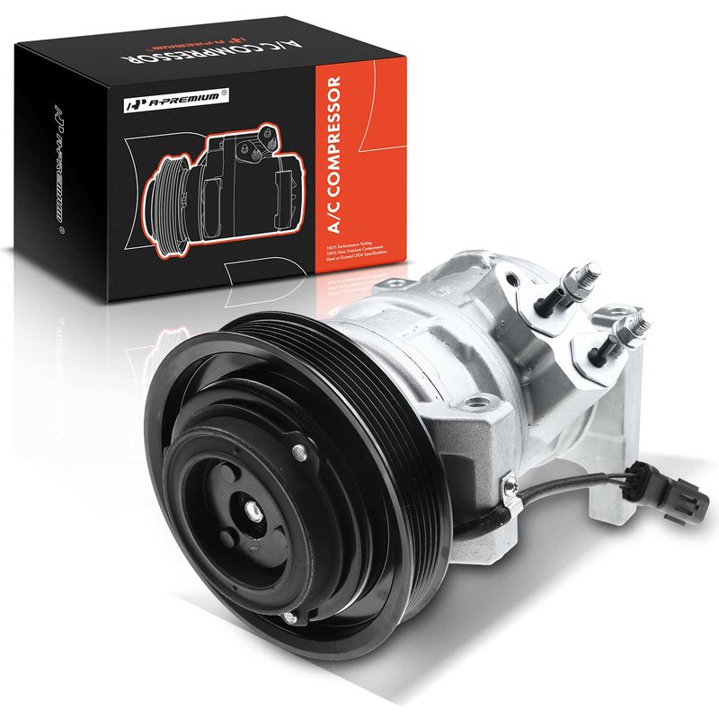 AC Compressor with Clutch & Pulley for Jeep Wrangler 2003-2006 2.4L
